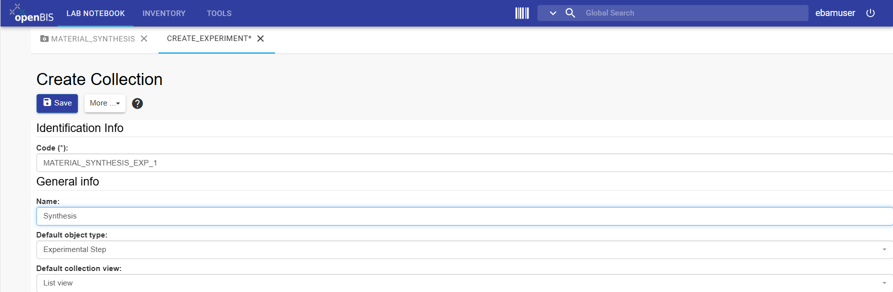 Screenshot for Step 2